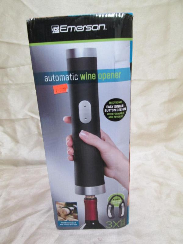 Emmerson automatic wine opener. New...