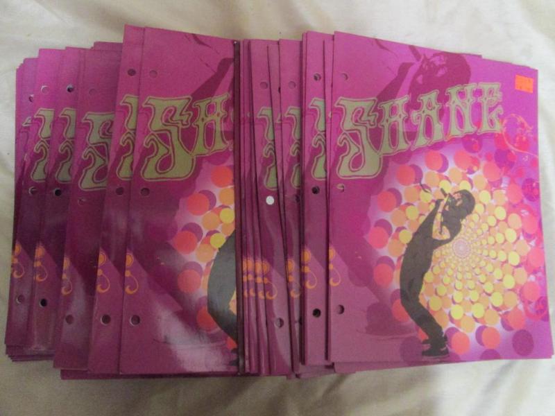 Lot of approximately 40 two-pocket ...