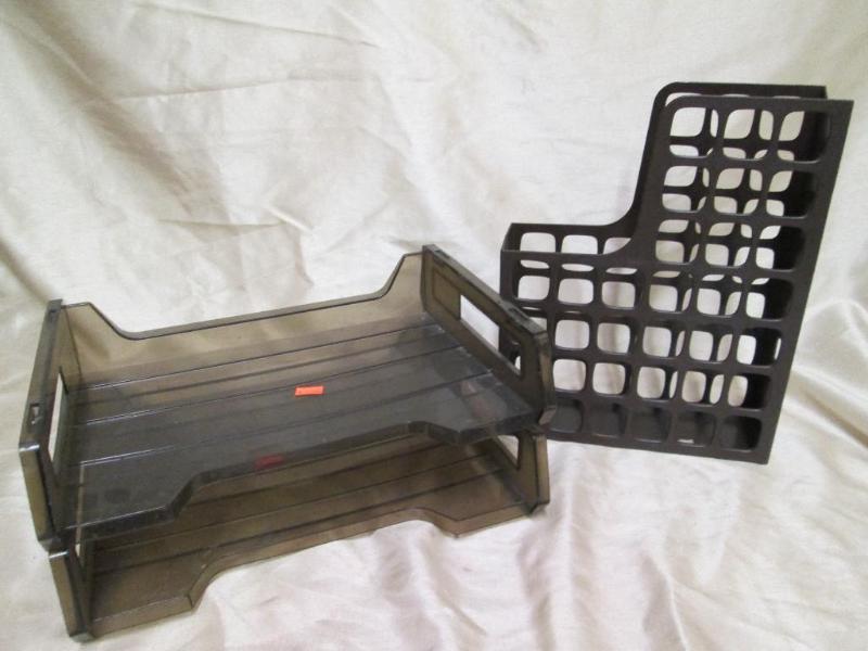 Stacking paper trays and magazine f...