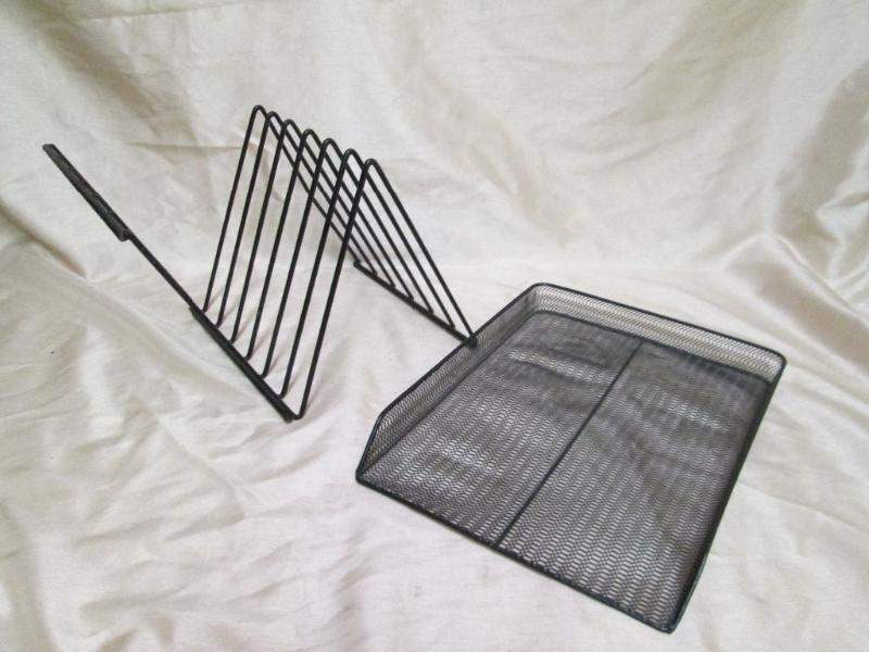 Paper tray and file stand....