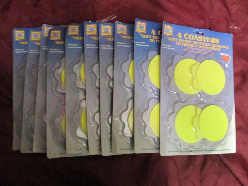 Lot of 10 packages of 4 soft touch...