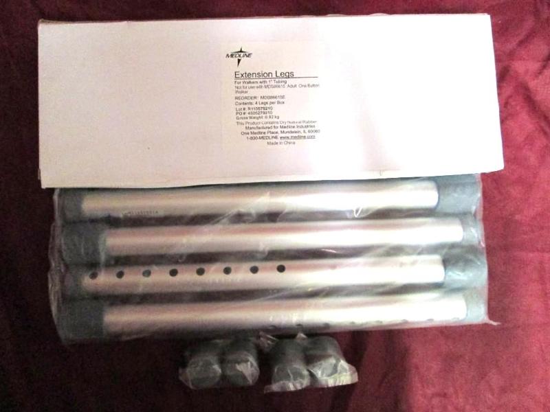 Medline extension legs for walkers ...