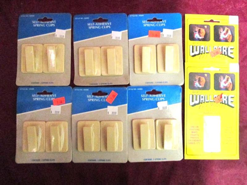 Lot of adhesive items for the home ...