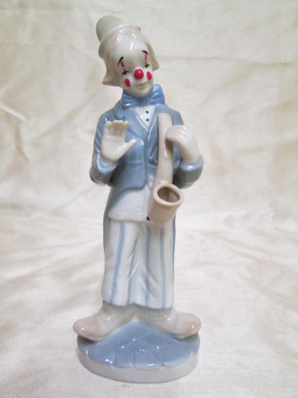 Porcelain clown figure....