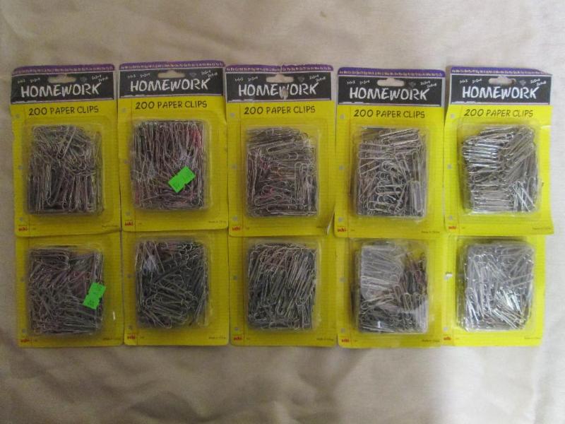 Lot of 10 packages of Homework br...