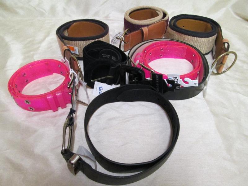 Lot of new ladies belts. Various br...