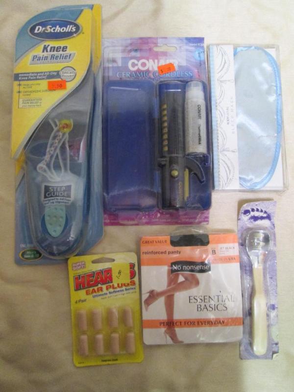 Lot of new personal care items....