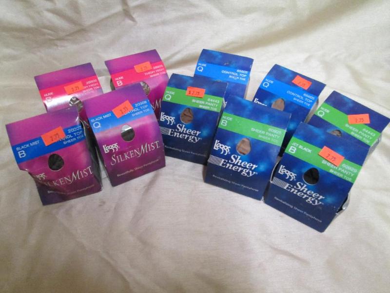 Lot of Leggs panty hose in various...