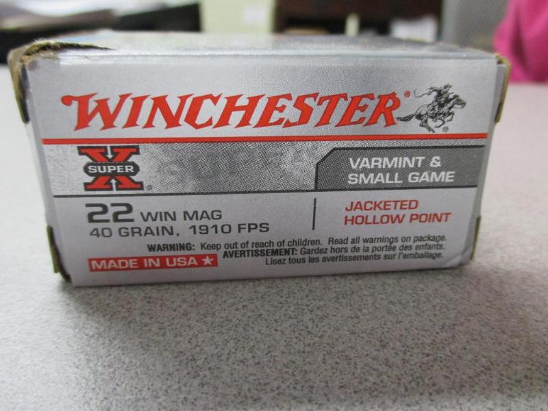 Winchester 22 WIN MAG 22 mag (not 2...