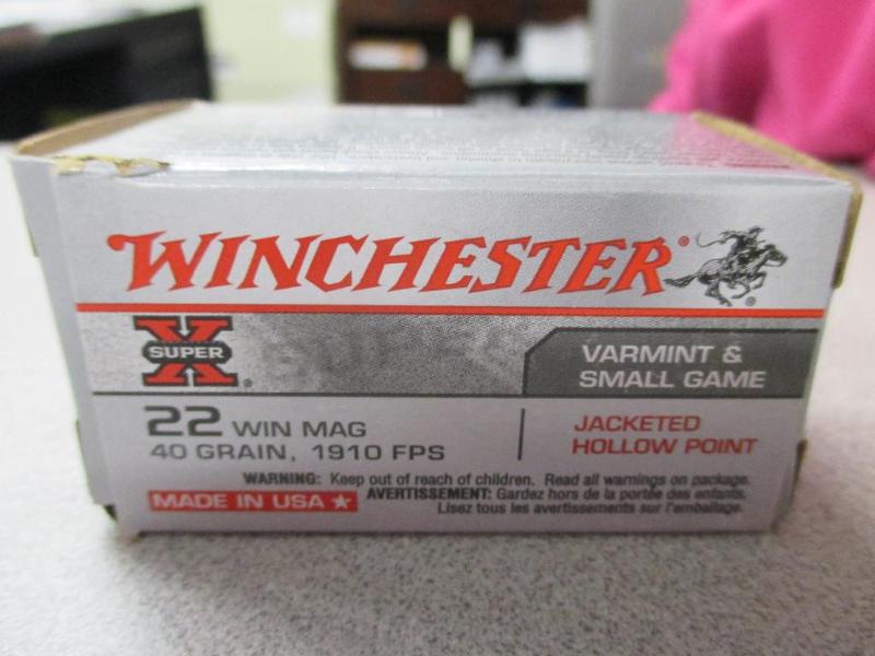 Winchester 22 WIN MAG 22 mag (not 2...