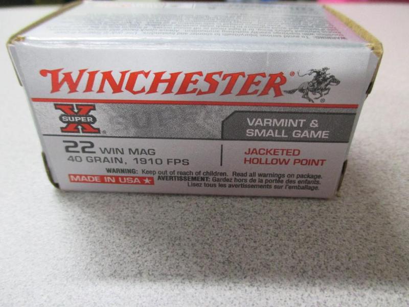 Winchester 22 WIN MAG 22 mag (not 2...
