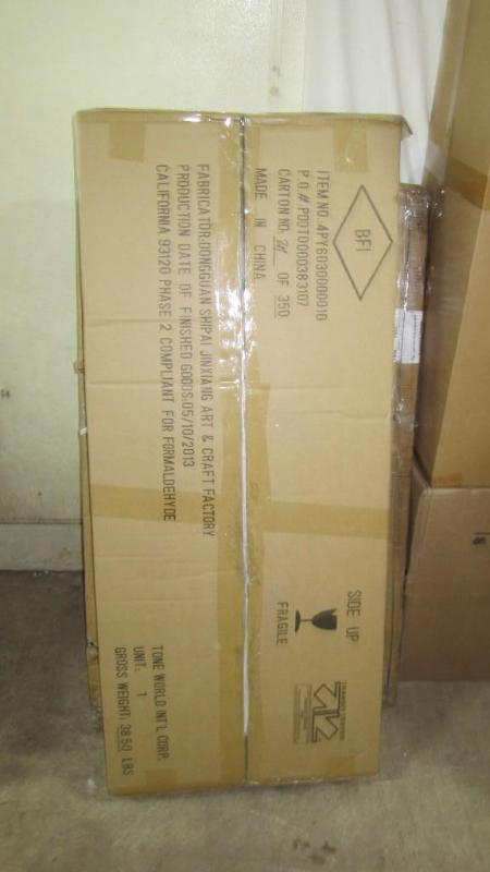 4 pc scroll console table...