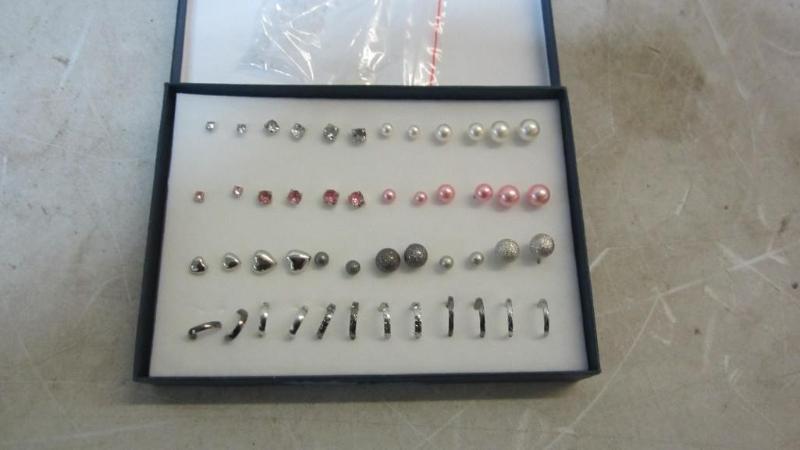 costume jewelry earrings...