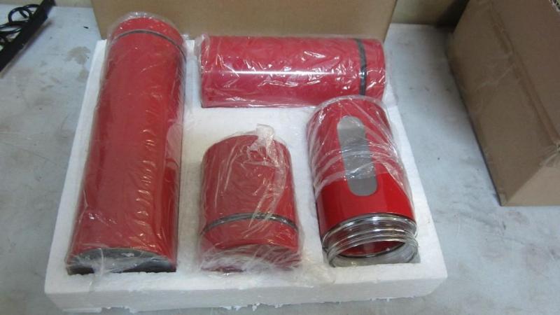 Metal canister set, new, one missin...