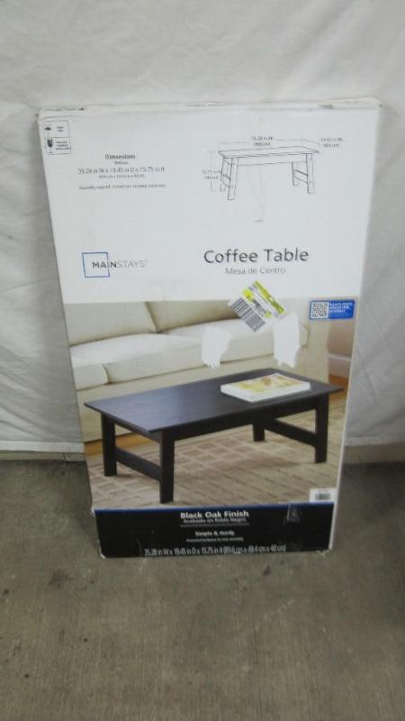coffee table...