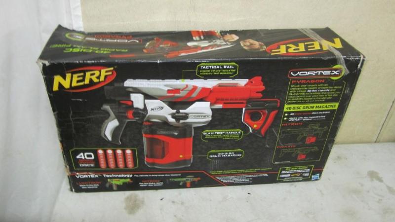 Nerf gun...