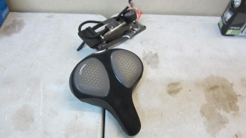 Bell bike seat and pump...