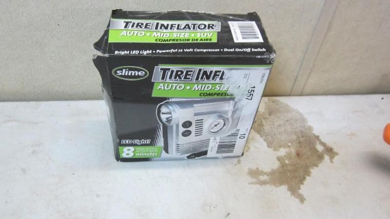 Slime tire inflator...