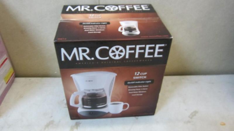 Mr Coffee coffee maker...