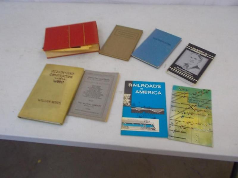 lot 44 image: 8 books Men & Rubber, Woodwork...