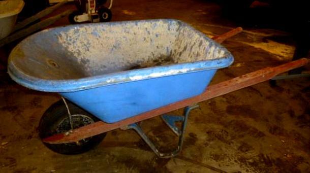 Contractors Wheel Barrow In Used Co...