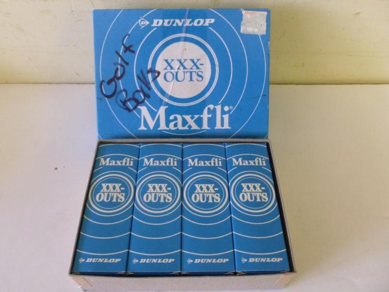 Dunlop Maxfli XXX-Outs golf balls, ...