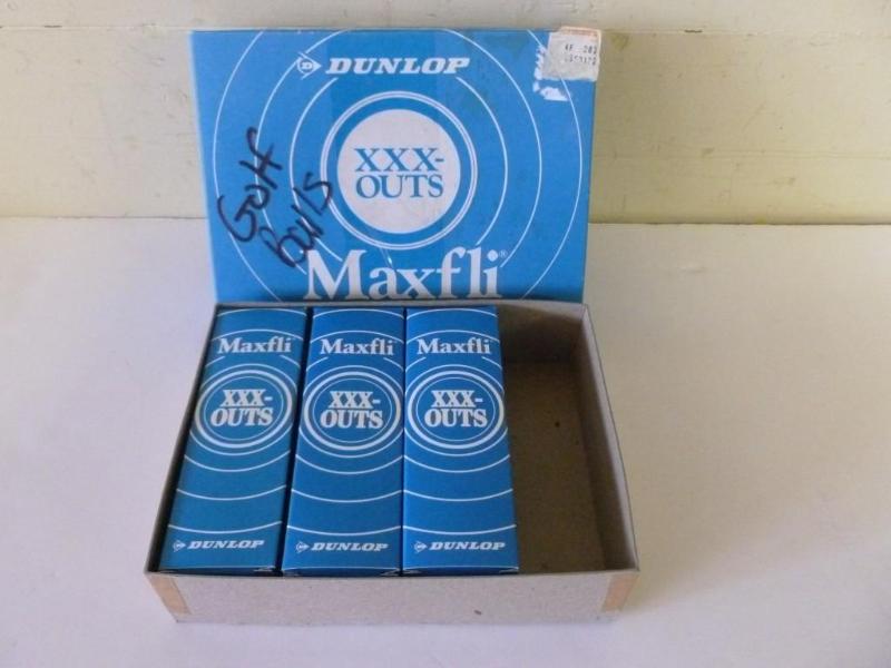Dunlop Maxfli XXX-Outs golf balls, ...