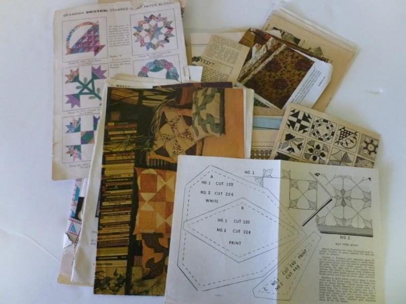 Vintage quilting literature and qui...