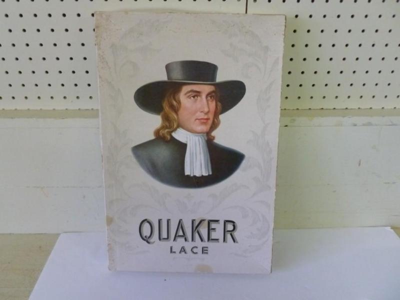 Large vintage Quaker Lace product b...