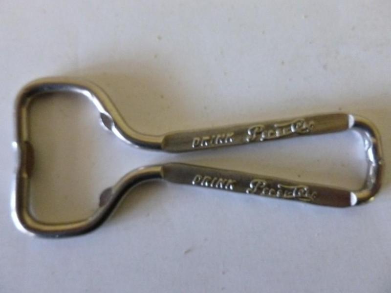 Vintage Drink Pepsi-Cola metal bott...