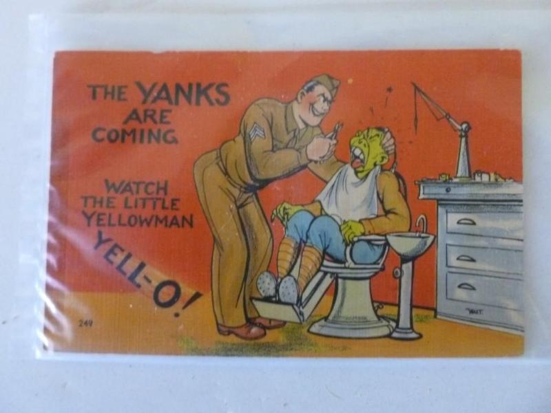 Vintage 1943 military postcard....