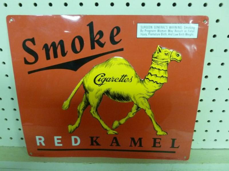 Collectible Red Camel Cigarettes em...