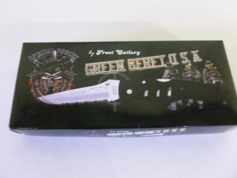 Frost Cutlery - Green Beret USA 4.5...