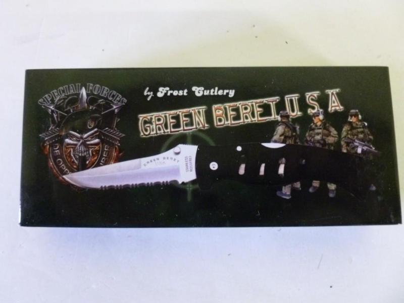 Frost Cutlery - Green Beret USA 4.5...