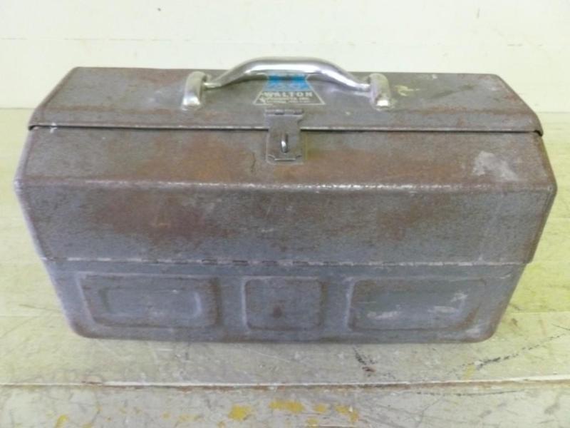 Walton heavy duty steel tool box, g...