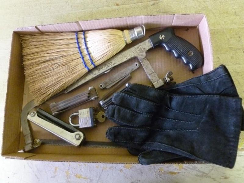 This lot consists of a large hand b...