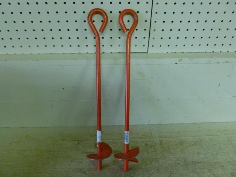 Lot of two heavy duty steel spiral ...