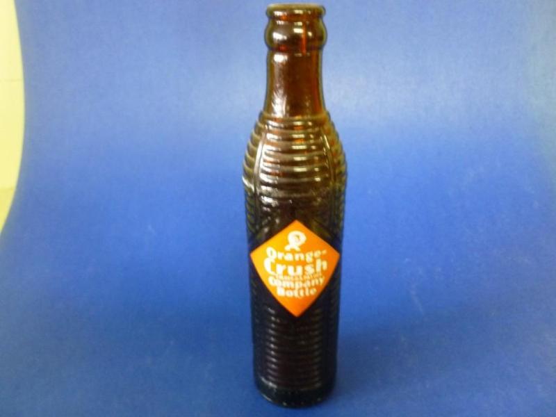 Vintage Orange Crush painted emboss...