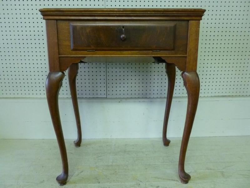 Vintage wooden sewing machine cabin...