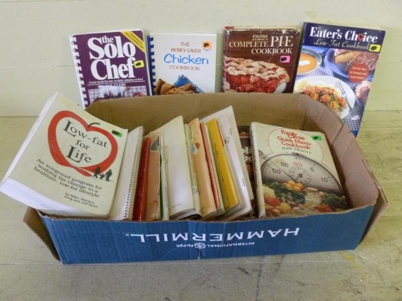 Large lot of good cookbooks....