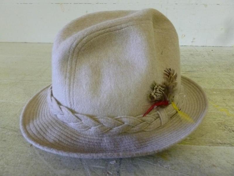 Vintage Stetson camel hair and wool...