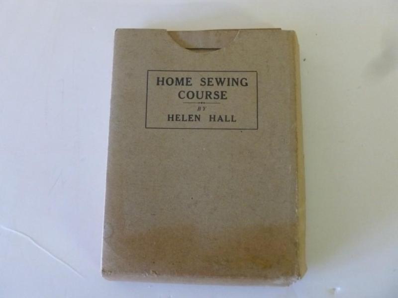 Set of eight vintage 1937 home sewi...