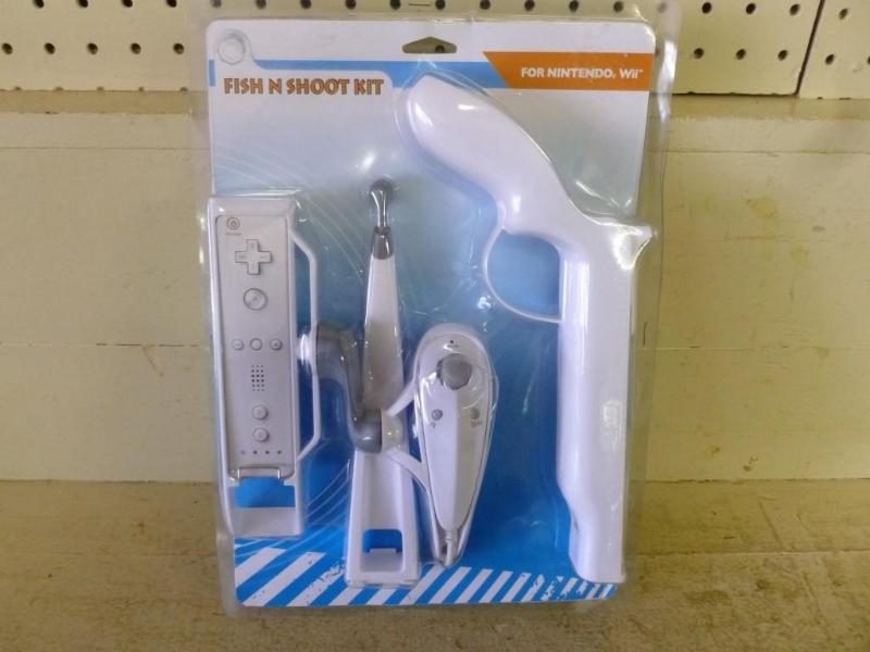 Nintendo WII Fish and Shoot control...