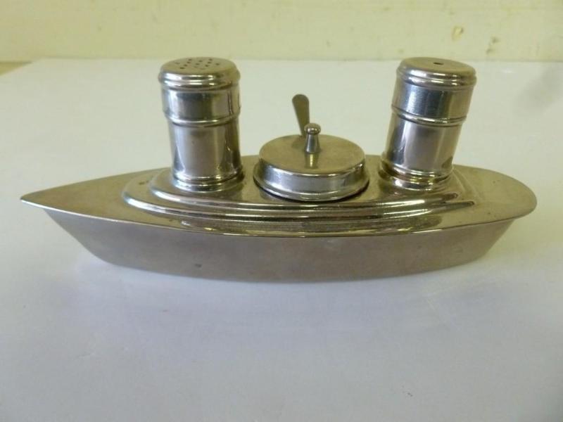 Beautiful three piece chrome plated...