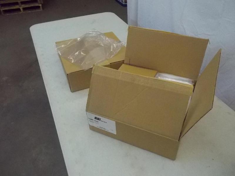Clear plastic poly bags.&nbsp 2 Bo...
