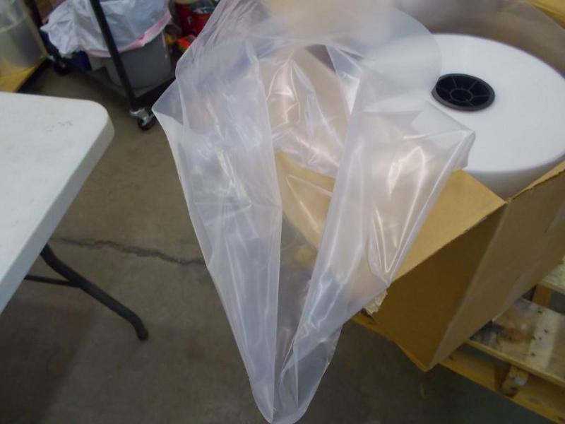 1 box of 4 mil, low density tubing,...