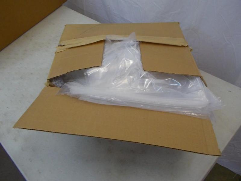 Clear plastic poly bags.&nbsp 1 Bo...