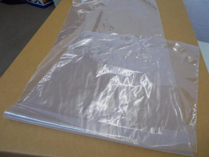 Clear plastic poly bags.&nbsp 1 Bo...