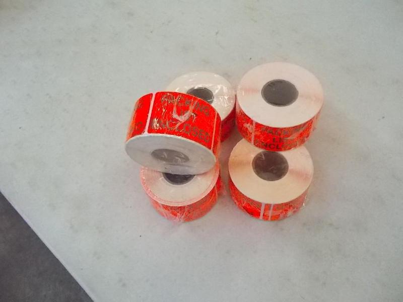 6 rolls of 2&quot x 3&quot labels...