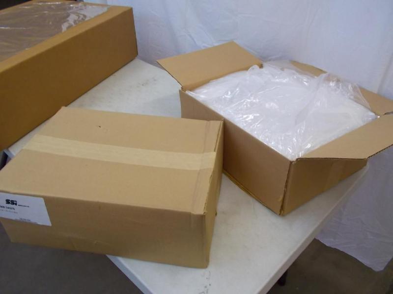 2 boxes of medium LF clear poly bag...